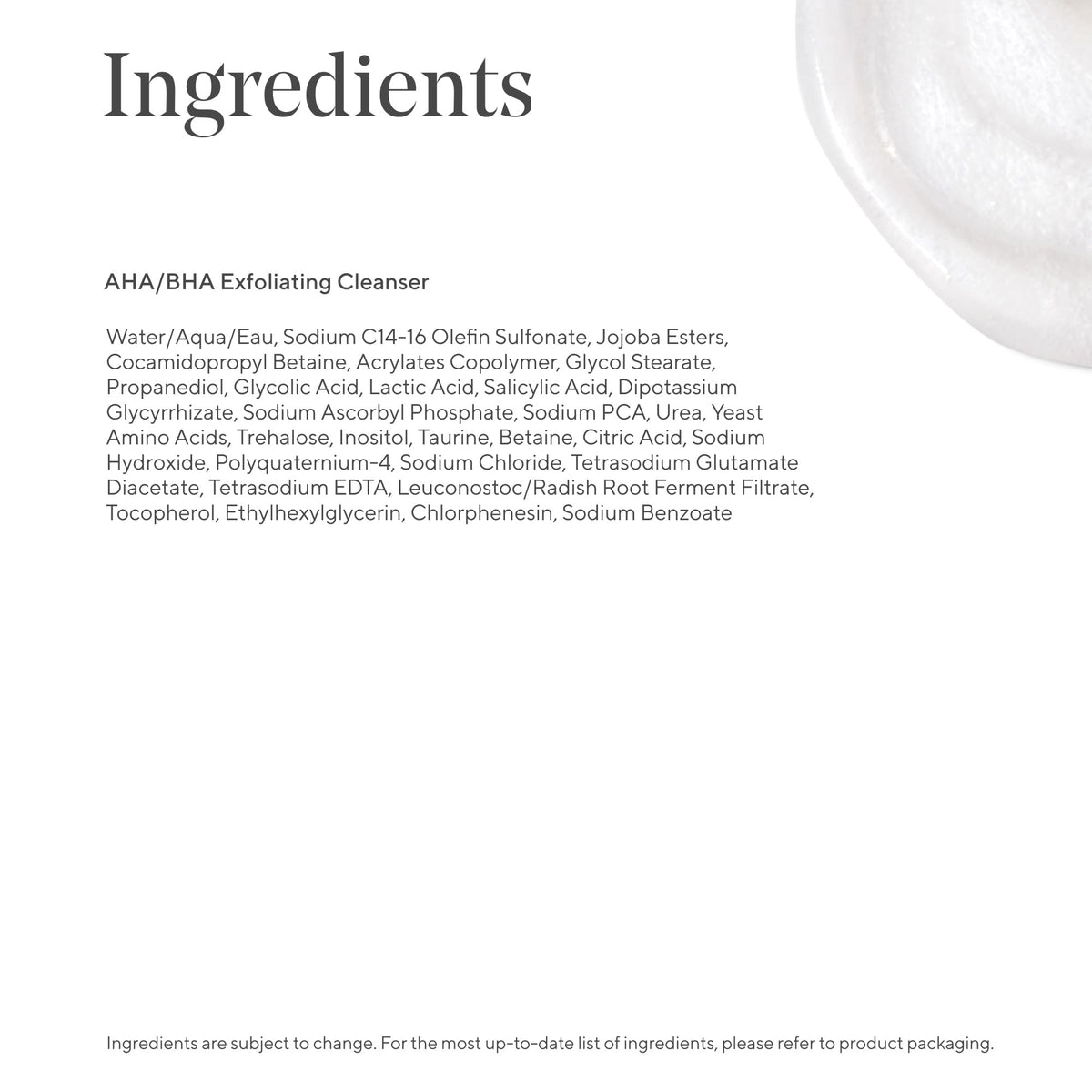 Murad application on hand of cream and serum demonstrating quick absorption and radiance
