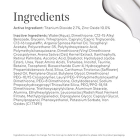 Murad close-up of peach tint boosting skin radiance