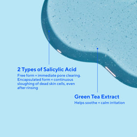 Murad ingredient shot of green tea extract emphasizing soothing properties