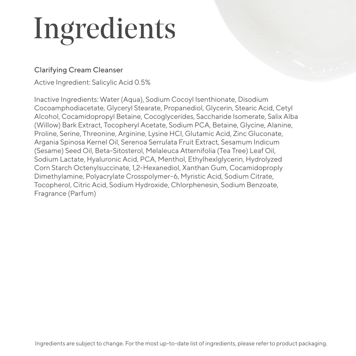 Murad cleansed skin close-up showing smooth, hydrated finish