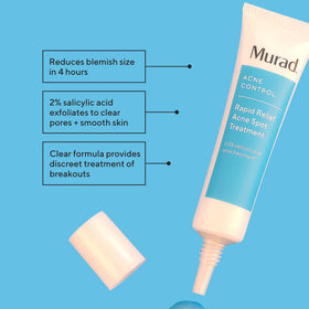 Murad clear gel texture close-up highlighting smooth, non-flaky application
