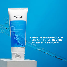 Murad creamy texture close-up demonstrating gentle hydration benefit