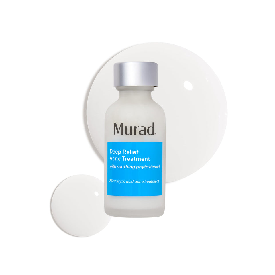 Murad front packaging showing bottle and label for clear identification and trust