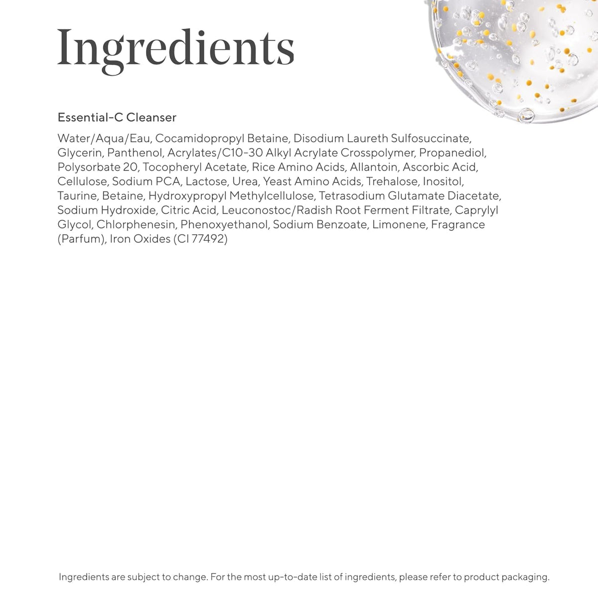 Murad cleanser beside travel items showing compact travel-friendly benefit