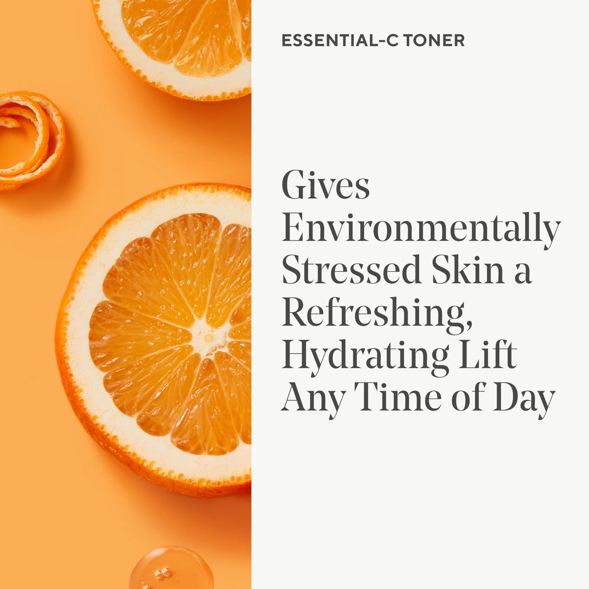 Murad toner texture pouring to show lightweight hydration