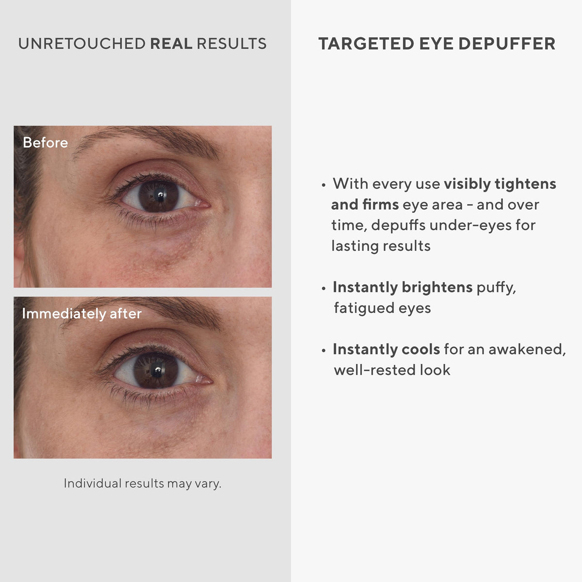 Murad cream texture swipe highlighting lightweight, fast-absorbing formula
