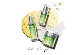 Murad eye serum applied at night to under-eye area showing soothing, restorative benefit