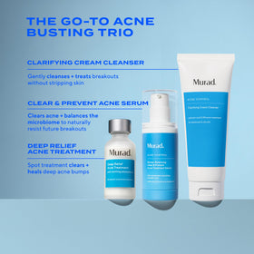 Murad placed on bathroom counter illustrating daily routine convenience