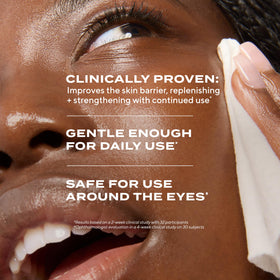 Murad ingredients label highlighting ceramides and camellia oil