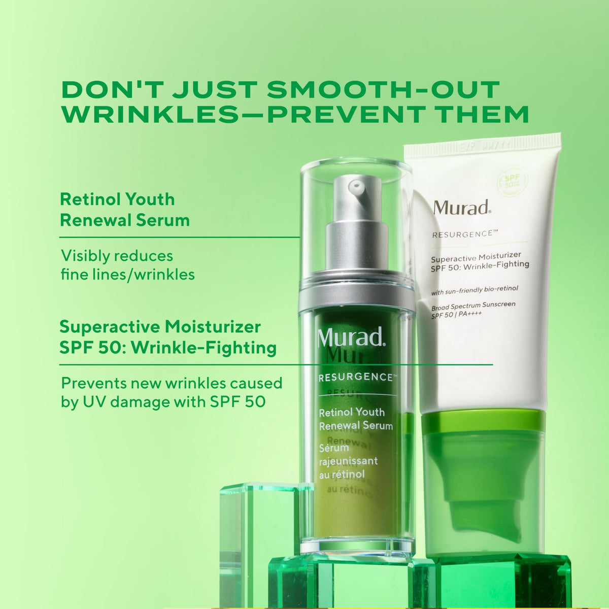 Murad in a bathroom routine setting for easy morning use