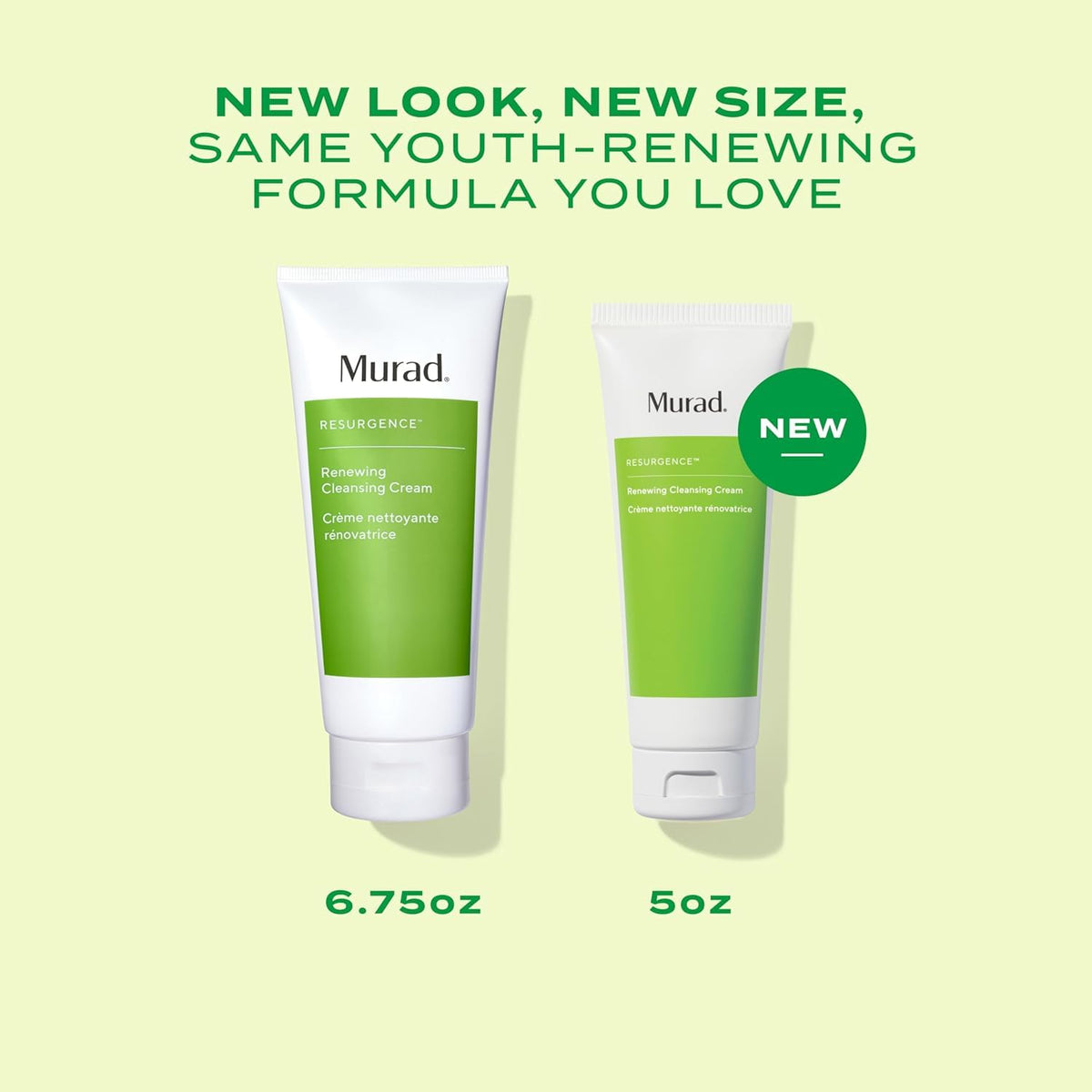 Murad foaming lather on skin demonstrating gentle cleansing and moisturized finish