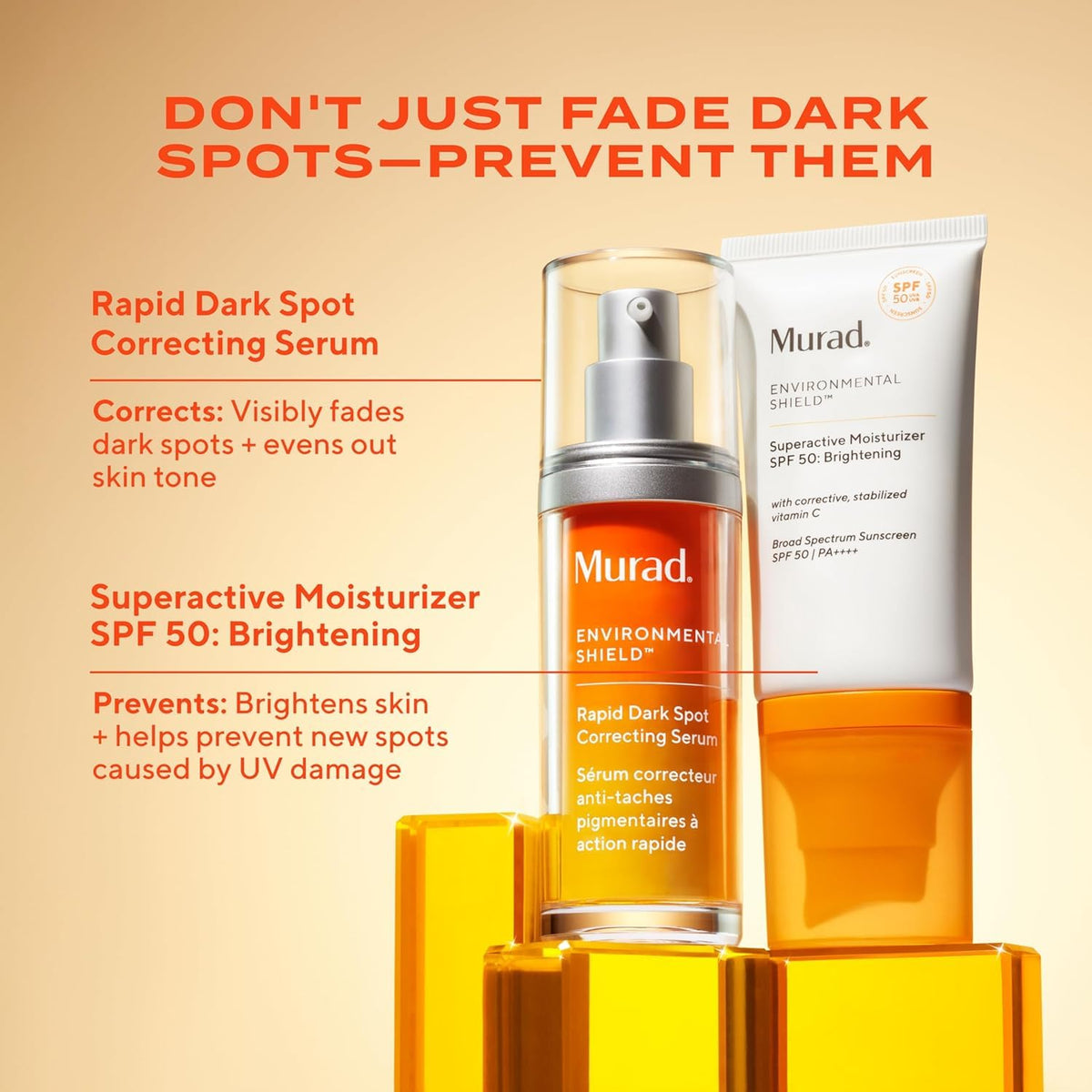 Murad open tube dispensing cream showing controlled application
