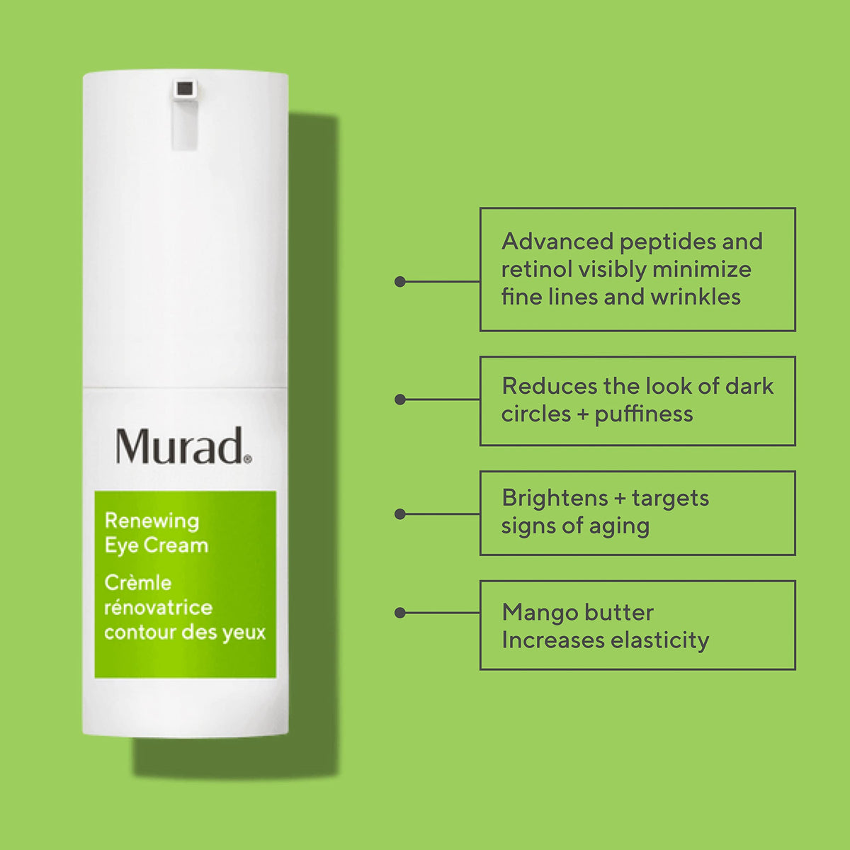 Murad open tube close-up of cream texture demonstrating rich, nourishing consistency