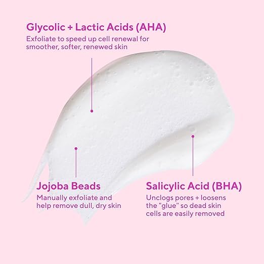Murad pump dispensing creamy wash for easy daily use