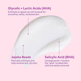 Murad pump dispensing creamy wash for easy daily use
