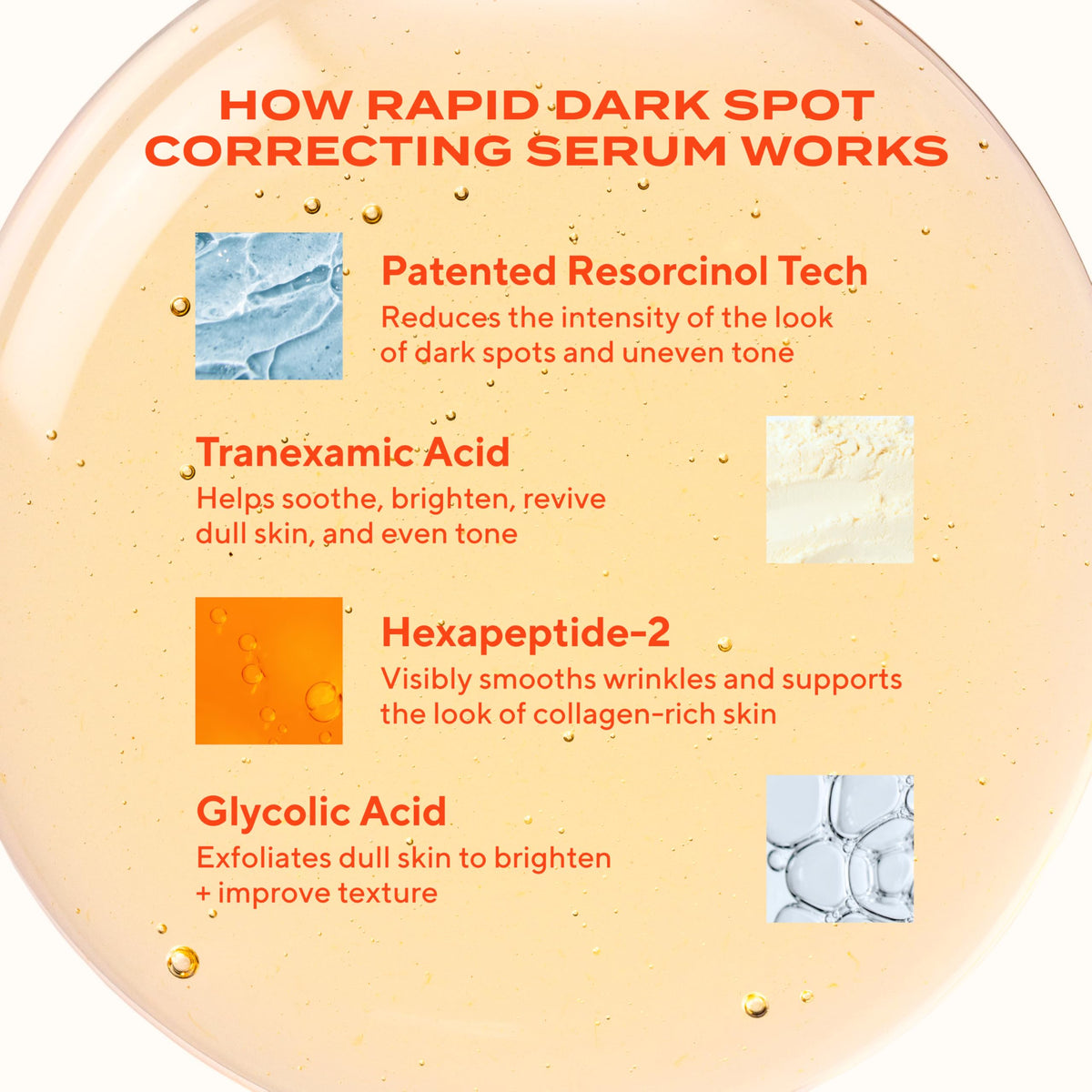 Murad serum being applied to hand, illustrates easy spreadability and hydration benefit