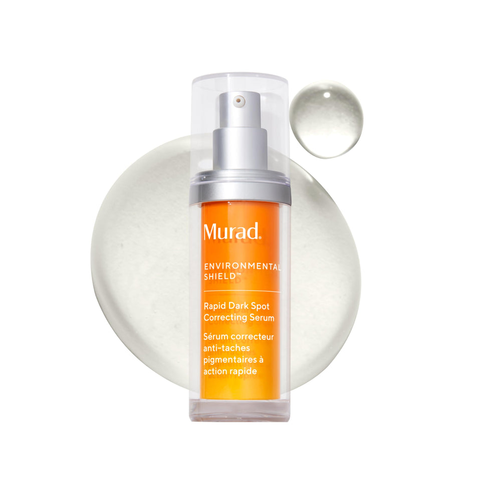 Murad front packaging showing bottle and box, highlights professional formulation benefit