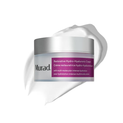 Murad jar front view showing product and branding for clear identification and trust