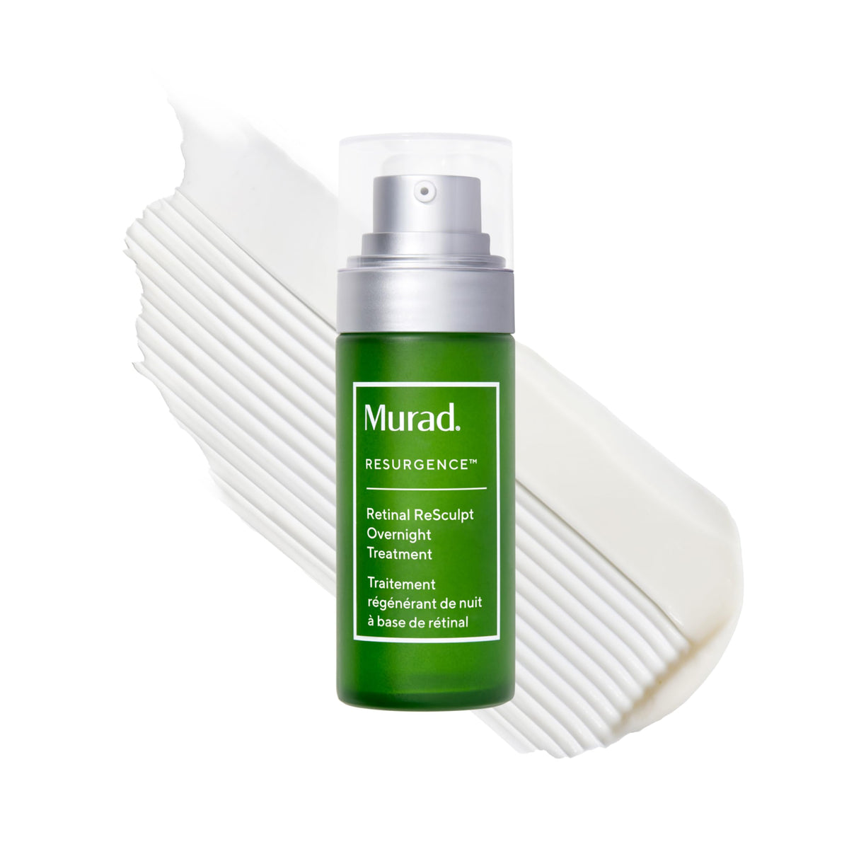 Murad front packaging showing bottle and box, conveys professional skincare benefits