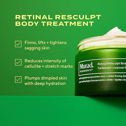 Murad cream texture close-up highlighting silky, fast-absorbing finish