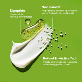 Murad ingredient label close-up showing niacinamide and retinol, emphasizing formulation benefits