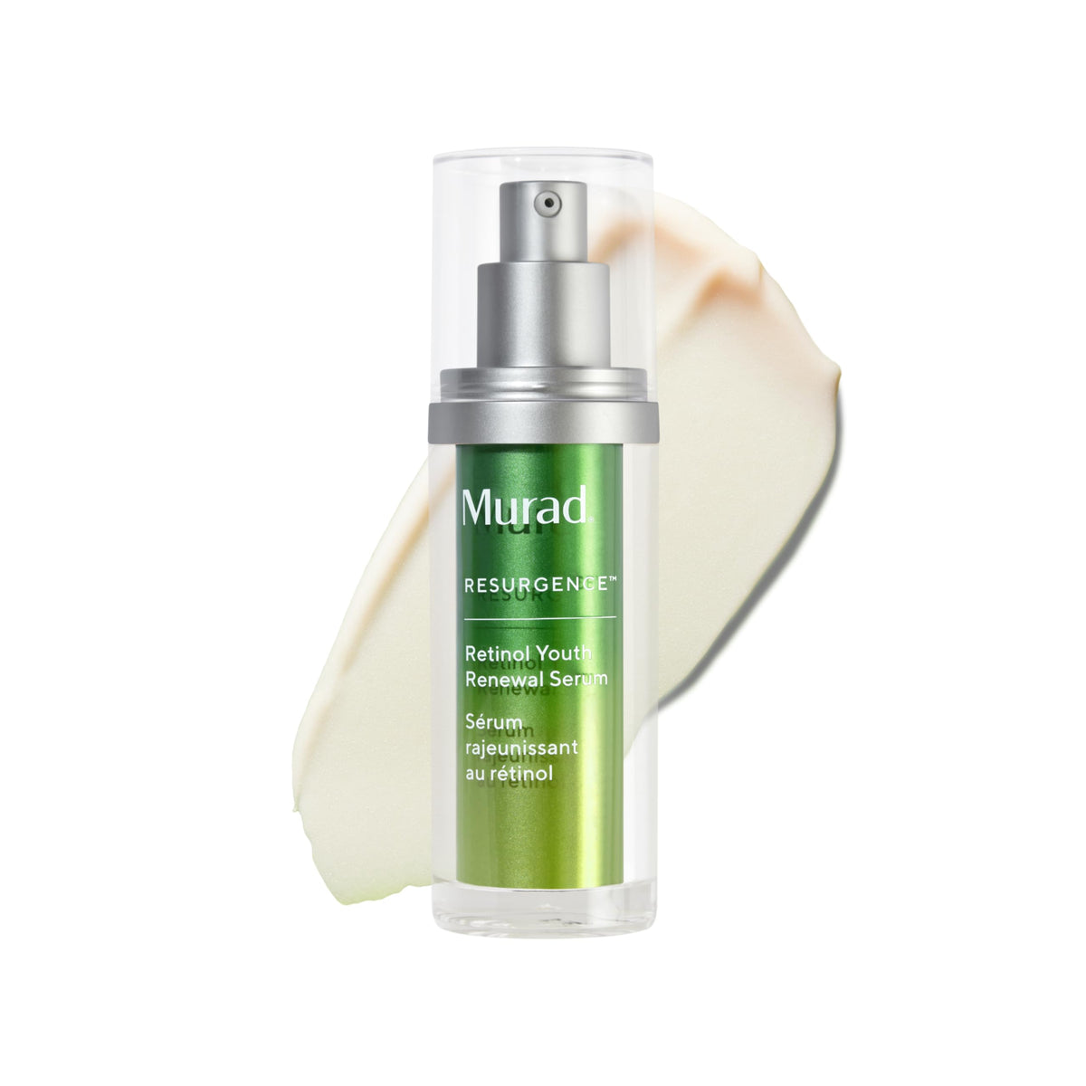Murad bottle front packaging showing product and anti-aging benefit