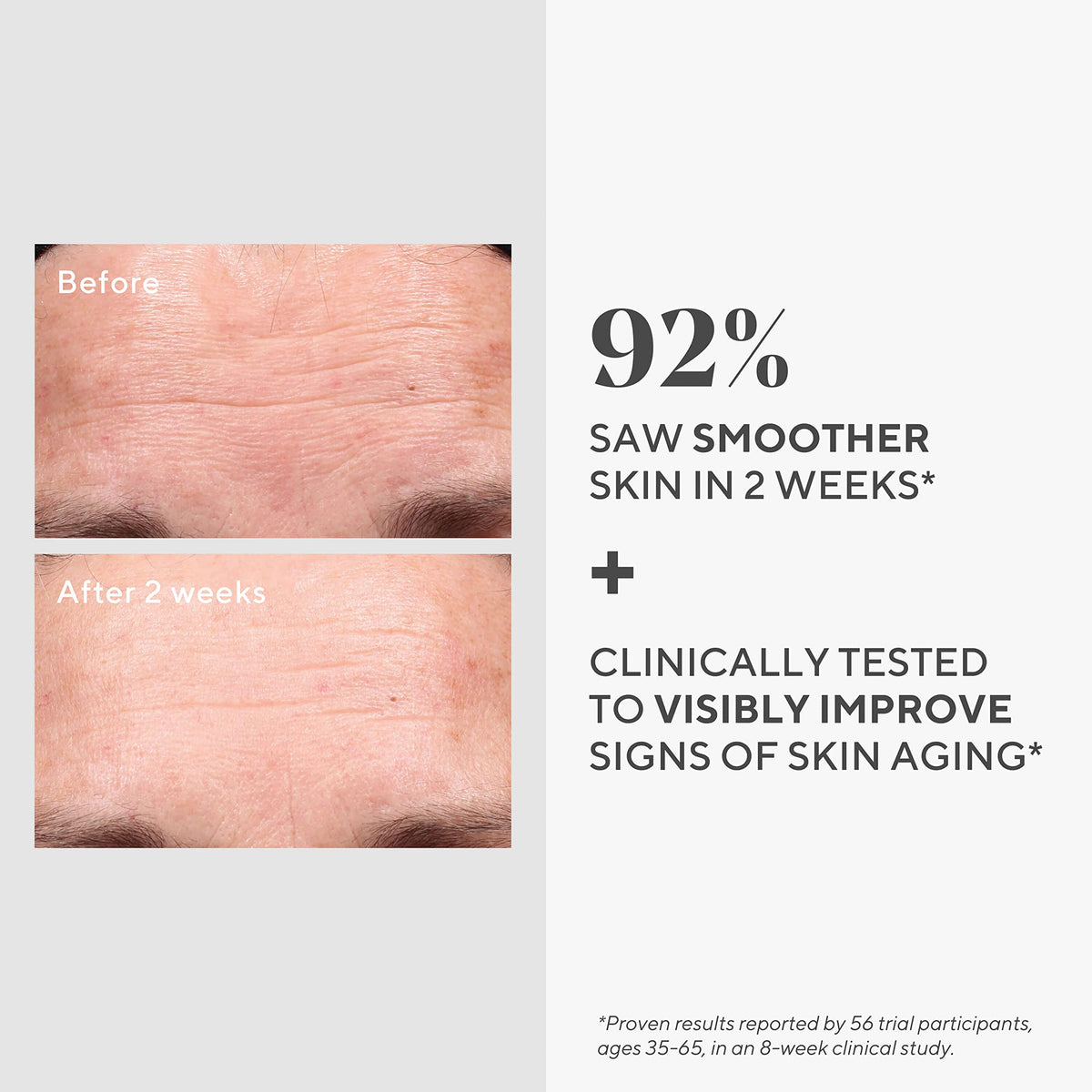 Murad serum texture on hand illustrating lightweight hydration benefit