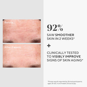 Murad serum texture on hand illustrating lightweight hydration benefit