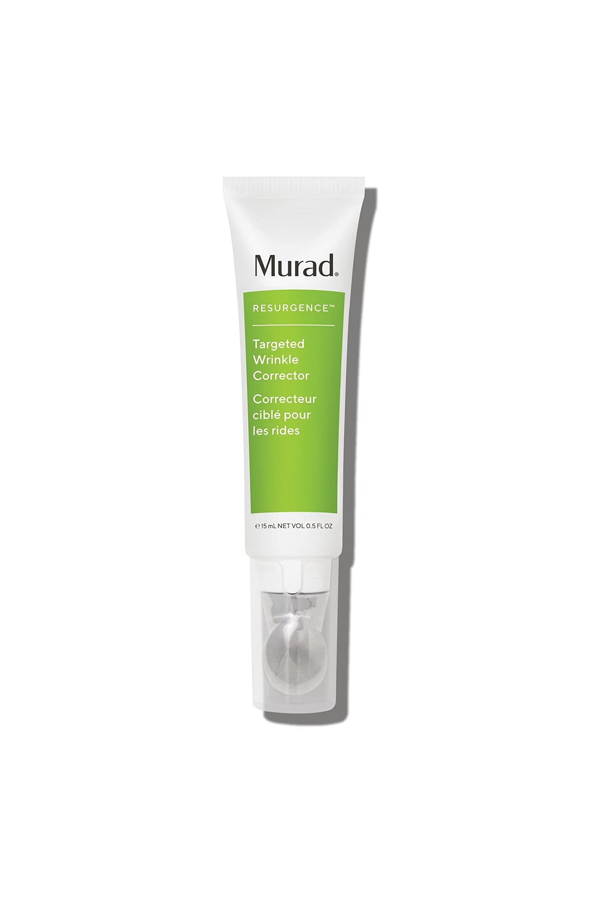 Murad front jar view showing compact 0.5 oz packaging and targeted treatment benefit
