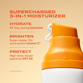 Murad cream texture close-up demonstrating lightweight absorbency