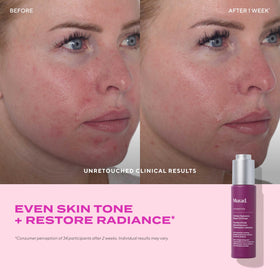 Murad lightweight oil texture on hand absorbing quickly to leave skin feeling hydrated