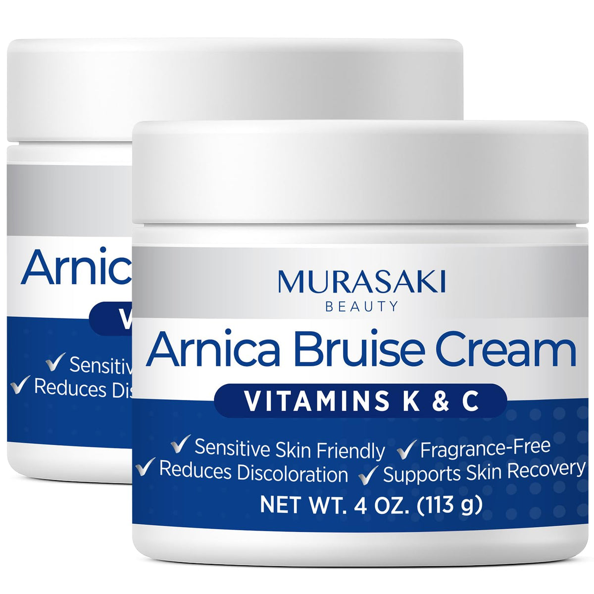 MURASAKI BEAUTY front packaging showing Arnica bruise cream benefits