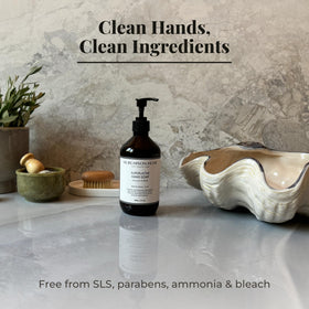 Murchison-Hume refill compatibility showing 32 oz refill option to reduce plastic waste