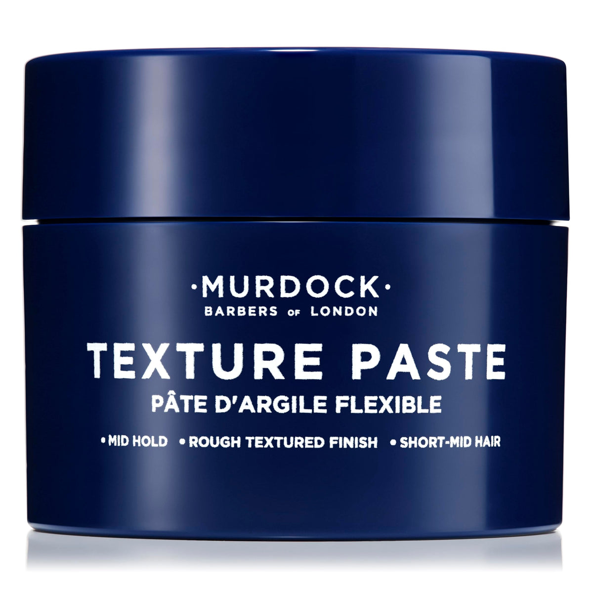 Murdock London open jar revealing paste texture for easy styling
