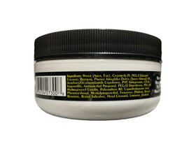 Murray's Edgewax applied with edge brush demonstrating precise styling control