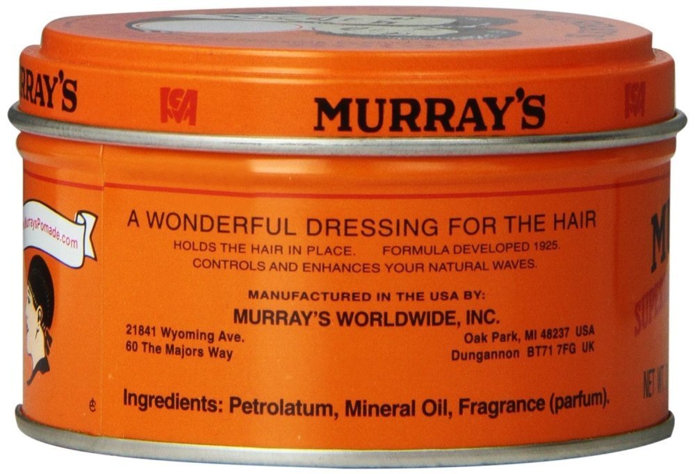 Murray's front packaging pack of four tins showing brand and size for convenience