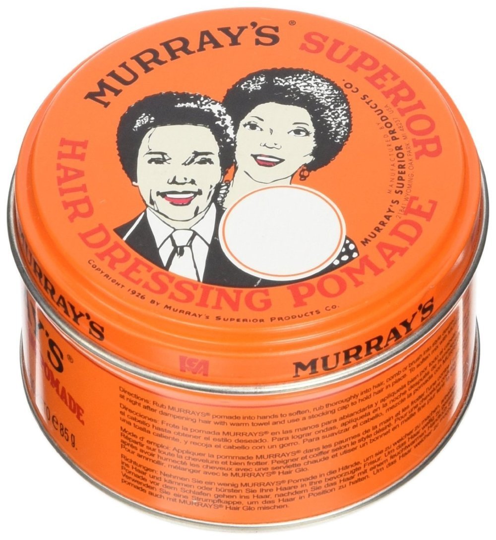 Murray's texture closeup showing pomade consistency for strong styling control