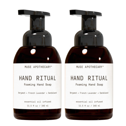 Muse Apothecary front packaging showing bottle and relaxing scent benefits