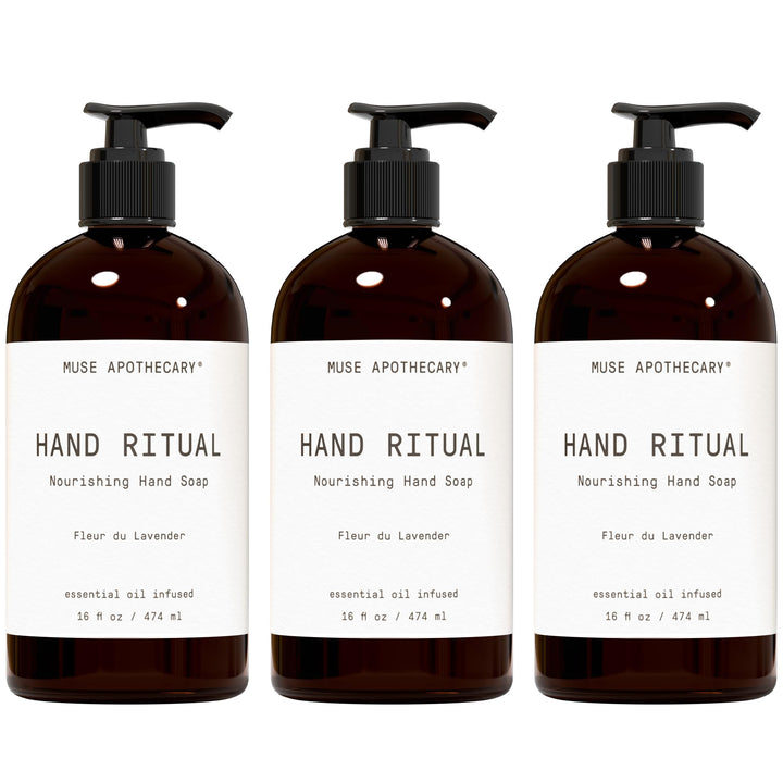 Muse Apothecary front packaging showing Fleur du Lavender and elegant bottle design