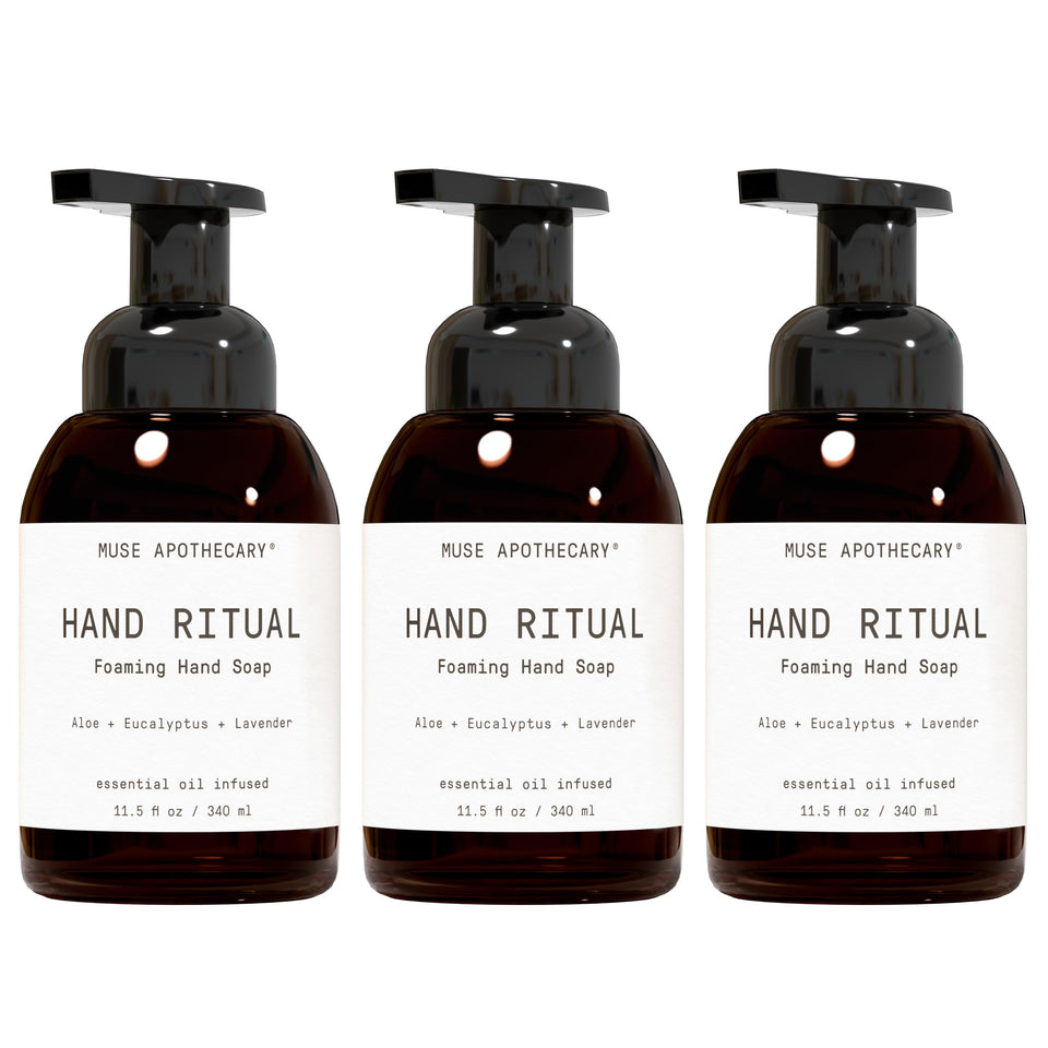 Muse Apothecary front bottle packaging showing clean design and benefits