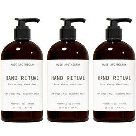 Muse Apothecary front packaging showing bottle and scent, communicates premium quality