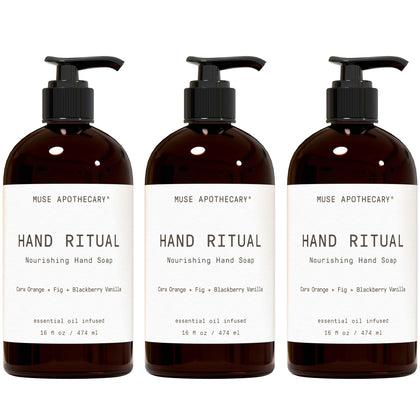 Muse Apothecary front packaging showing bottle and scent, communicates premium quality
