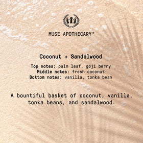 Muse Apothecary gift-ready packaging styled to show premium presentation and gifting appeal