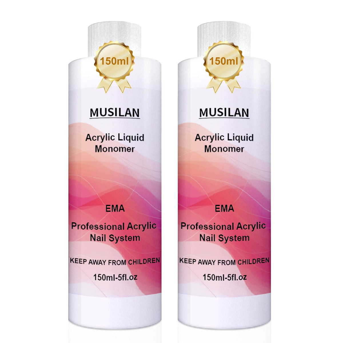 MUSILAN front bottle 300ml showing product clarity and capacity benefit
