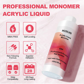 MUSILAN label close-up showing ingredients and UV stabilizer benefit