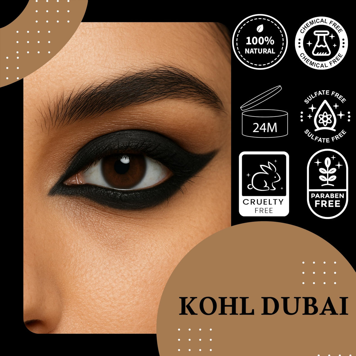 Musk AL tahara on a vanity with mirror portraying elegant everyday beauty use