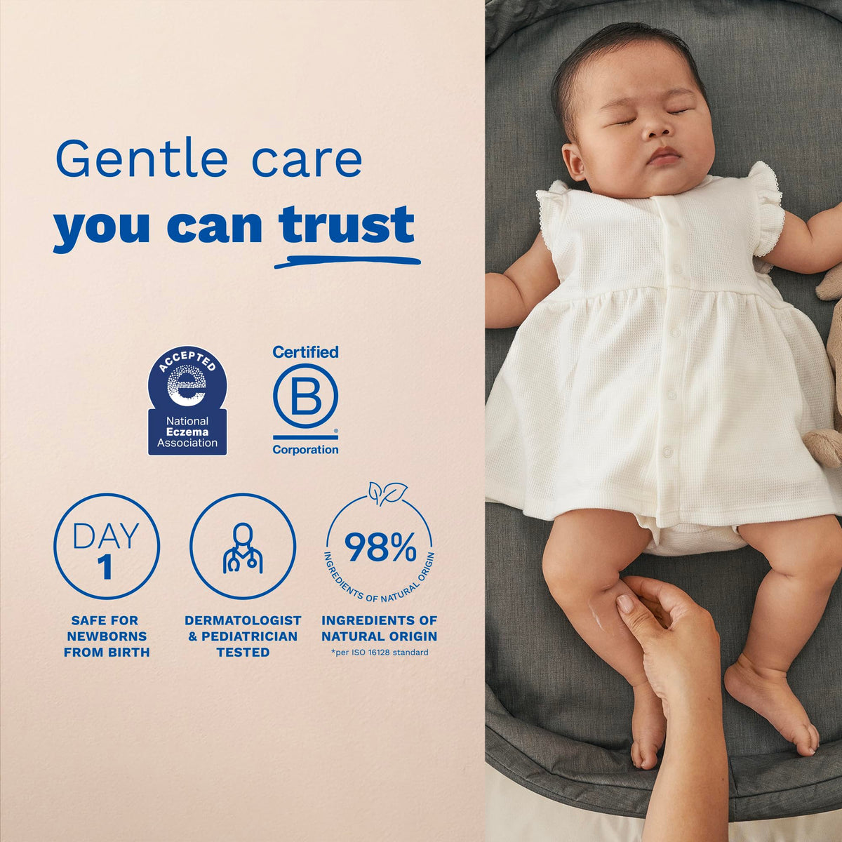 Mustela ingredient visual of Avocado Perseose highlighting natural skin support