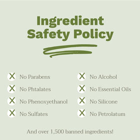 Mustela label certification details showing COSMOS ORGANIC badge