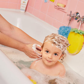 Mustela used as leave-in styling on child’s curls for definition