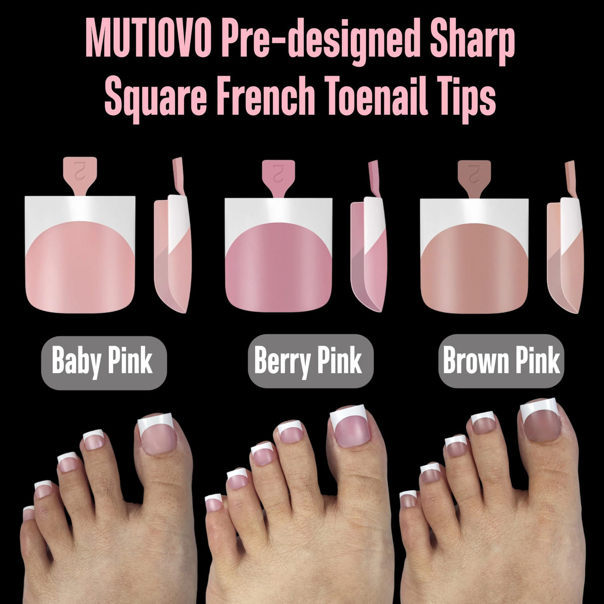 MUTIOVO lifestyle pedicure with sandals, ready-to-wear salon look benefit